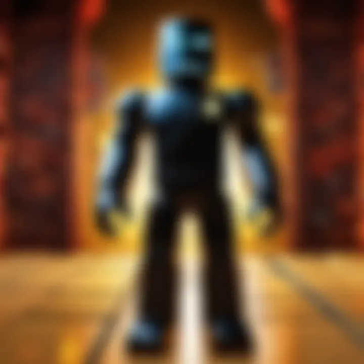 A virtual landscape showcasing a Roblox gaming environment