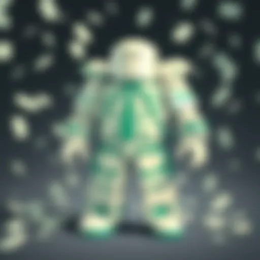 Visual representation of Robux currency