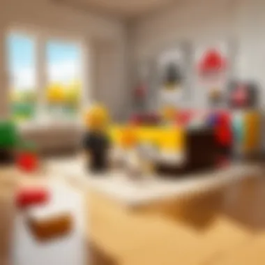 Players engaging with the Adopt Me Lego Set within the Roblox environment