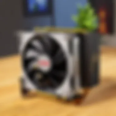 Graphics card for optimal gaming performance Detailed view of a graphics card essential for gaming