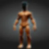 Vibrant animation interface showcasing various packages