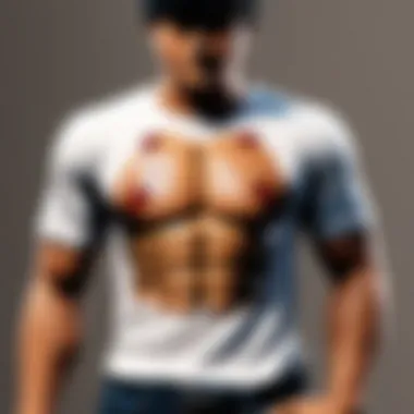 Unique Shirt Showcase Showcasing a vibrant and unique Roblox shirt