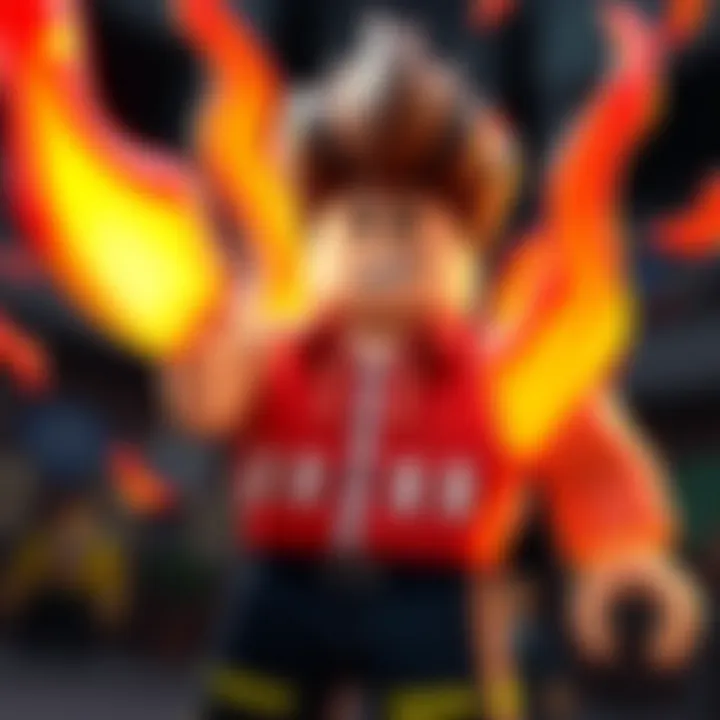 Close-up of engaging thumbnail elements