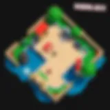 Roblox Game Layout Blueprint Blueprint for a Roblox game layout