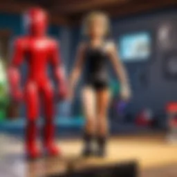 Visual representation of parental controls interface