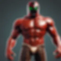 Vibrant and dynamic scene from a Roblox game showcasing players in action