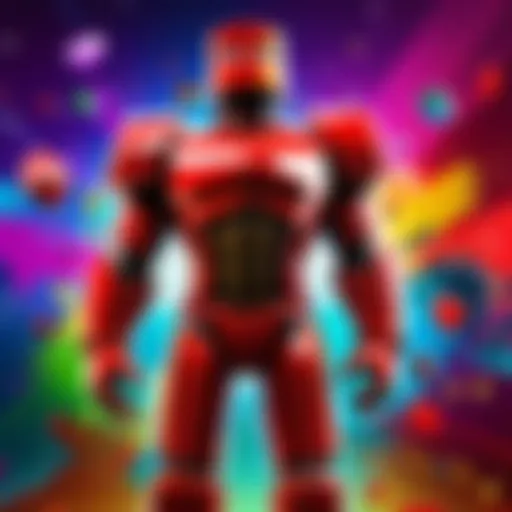 Roblox gift card featuring vibrant artwork.