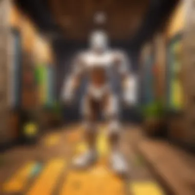 Roblox Game Environment A vibrant Roblox game environment showcasing various game passes
