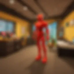 Vibrant Roblox game environment fostering player interaction
