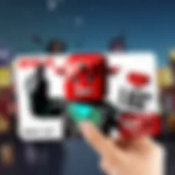 A person holding a Roblox gift card