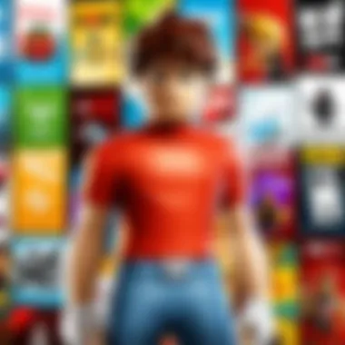 Various types of Roblox gift cards displayed