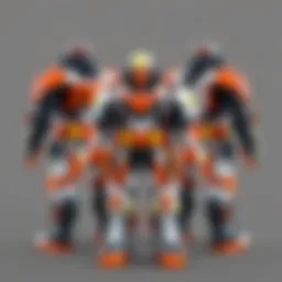 Conceptual illustration of nerf armor in Roblox gameplay