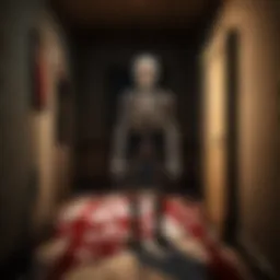 A haunting virtual landscape from an online horror game