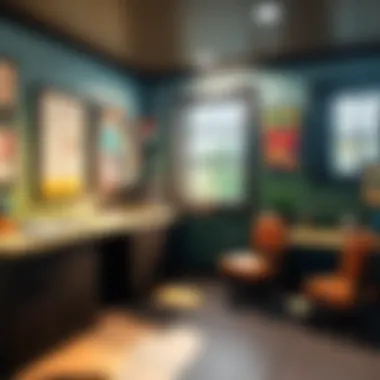 Diverse Roblox environment for earning Robux A vibrant Roblox game showcasing characters and in-game currency