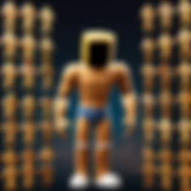A depiction of diverse players collaborating through Roblox voice chat