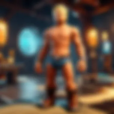 The Art of User-Generated Content in Roblox RPGs A creative depiction of user-generated content within Roblox RPGs.