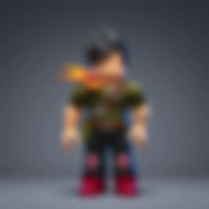 Parent discussing gift card options with child