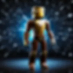 A Roblox character discovering star codes