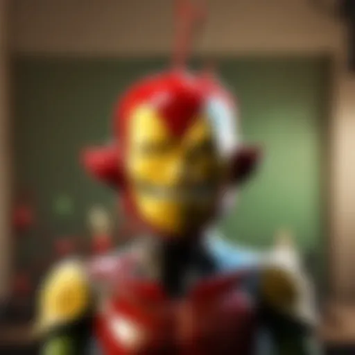 A vibrant representation of Bighead Com in a Roblox setting