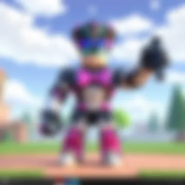 Showcasing the Roblox desktop interface