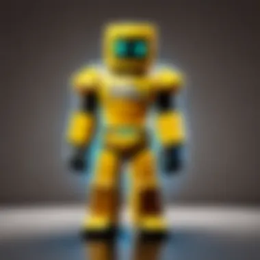 Visual Representation of Robux in Roblox A visual representation of Robux currency in Roblox, showcasing vibrant graphics and iconic symbols.