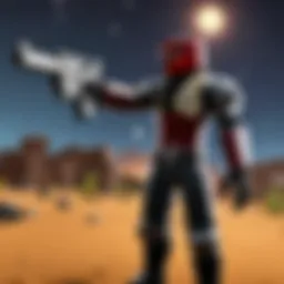 A detailed infographic showcasing the mechanics of shoot out games in Roblox