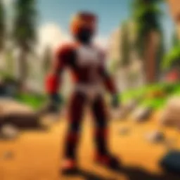 A vibrant screenshot showcasing a popular Robux game interface filled with action and adventure.