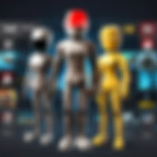 Dynamic Roblox chat interface showcasing player interactions