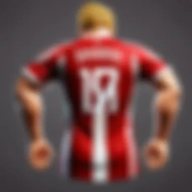 Iconic Design of the Shaqiri Jersey The iconic Shaqiri jersey showcasing its vibrant colors and emblematic design.