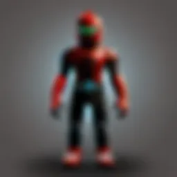 Vibrant Roblox character customization