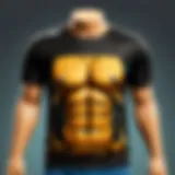 Colorful t-shirt design showcasing creativity in Roblox