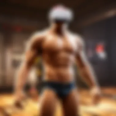 Navigating VR Features User navigating VR features in Roblox