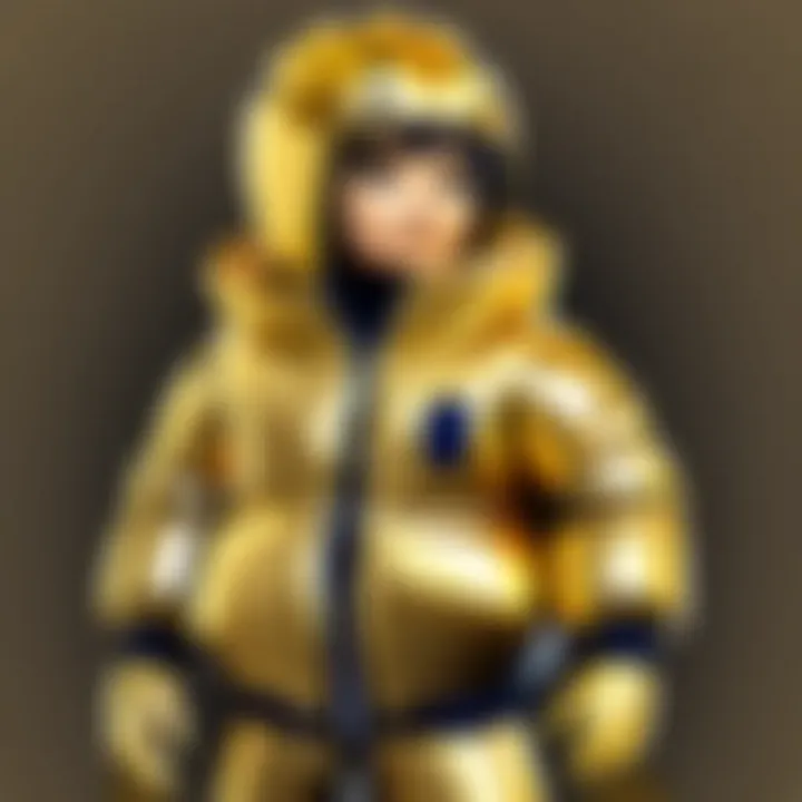 Vibrant avatar showcasing the Gold Rush Puffer in a dynamic Roblox landscape