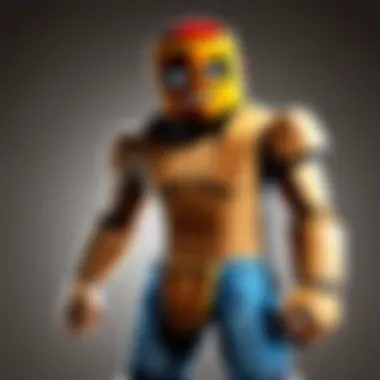 Roblox App on Mobile Device Mobile device with Roblox app open