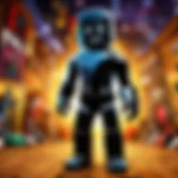 Roblox gaming interface showcasing Robux