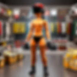 A vibrant marketplace showcasing various items for resale