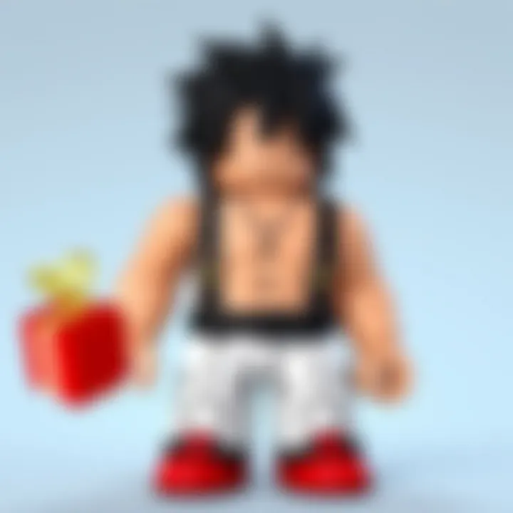 User-Generated Content in Roblox A visual representation of user-generated content in the Roblox community