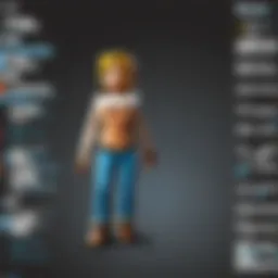 Captivating Roblox Studio interface showcasing a dynamic game environment