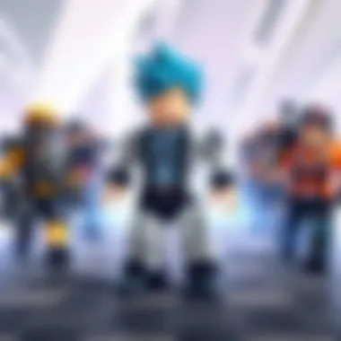 Community interaction within the Roblox environment