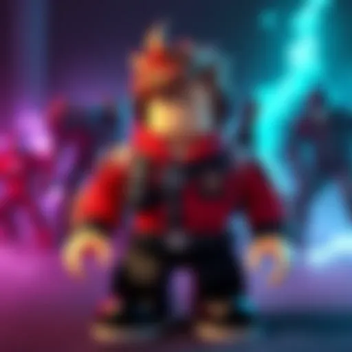 Visual representation of gaming challenges in Roblox