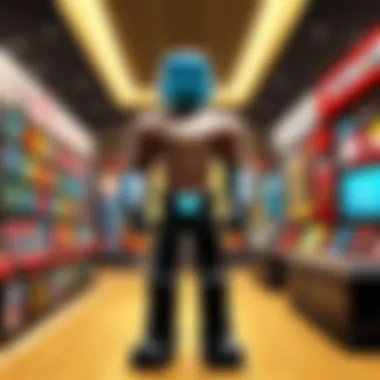 Screenshot of Roblox game interface with gift card option