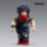 A vibrant Roblox environment showcasing various game elements