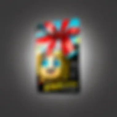 User redeeming gift card on Roblox website