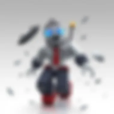 Dynamic Gameplay in Nowgg Roblox Dynamic gameplay scene from Nowgg Roblox highlighting user creativity