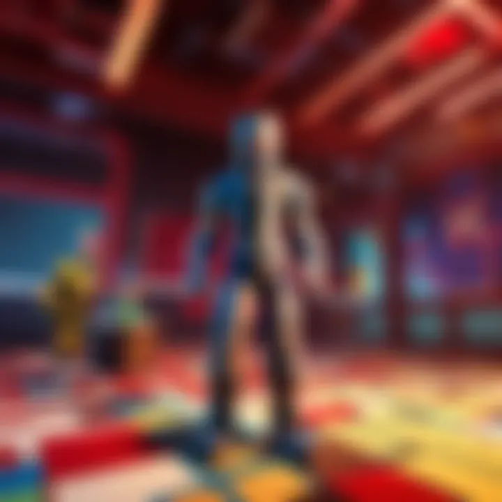 Players engaging in a Roblox themed game during a birthday event
