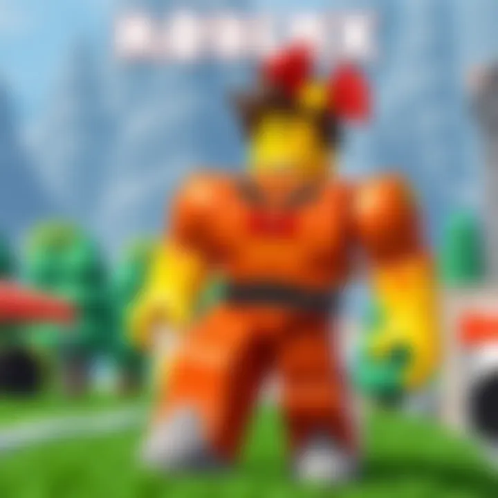 Vibrant Roblox Gift Cards Illustration depicting Roblox gift cards with vibrant graphics