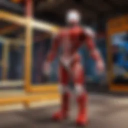 Dynamic in-game marketplace showcasing diverse virtual products