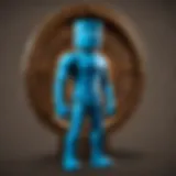 Roblox game interface showcasing various features