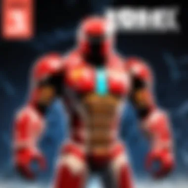 Vibrant Cover Design in Roblox A captivating Roblox game cover design showcasing vibrant colors and engaging characters