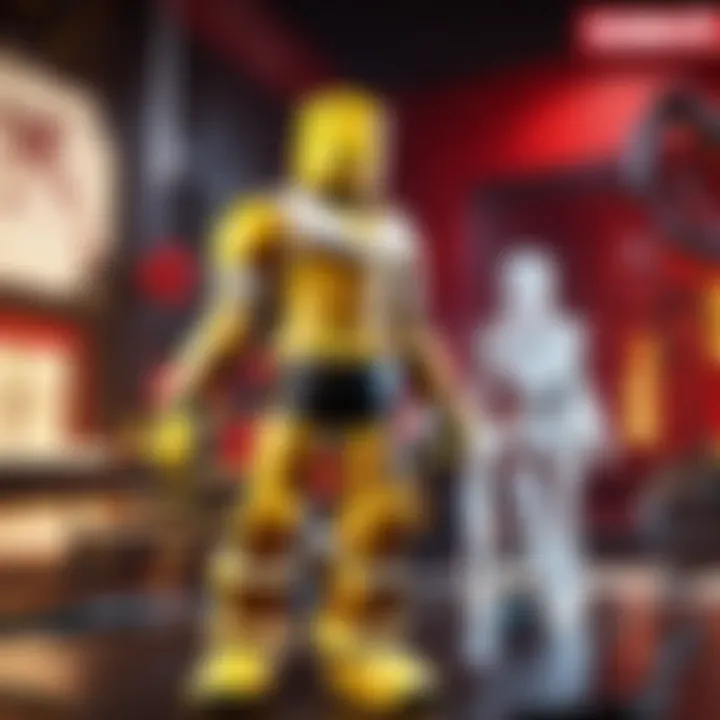 Creative design layout for a Roblox-themed website